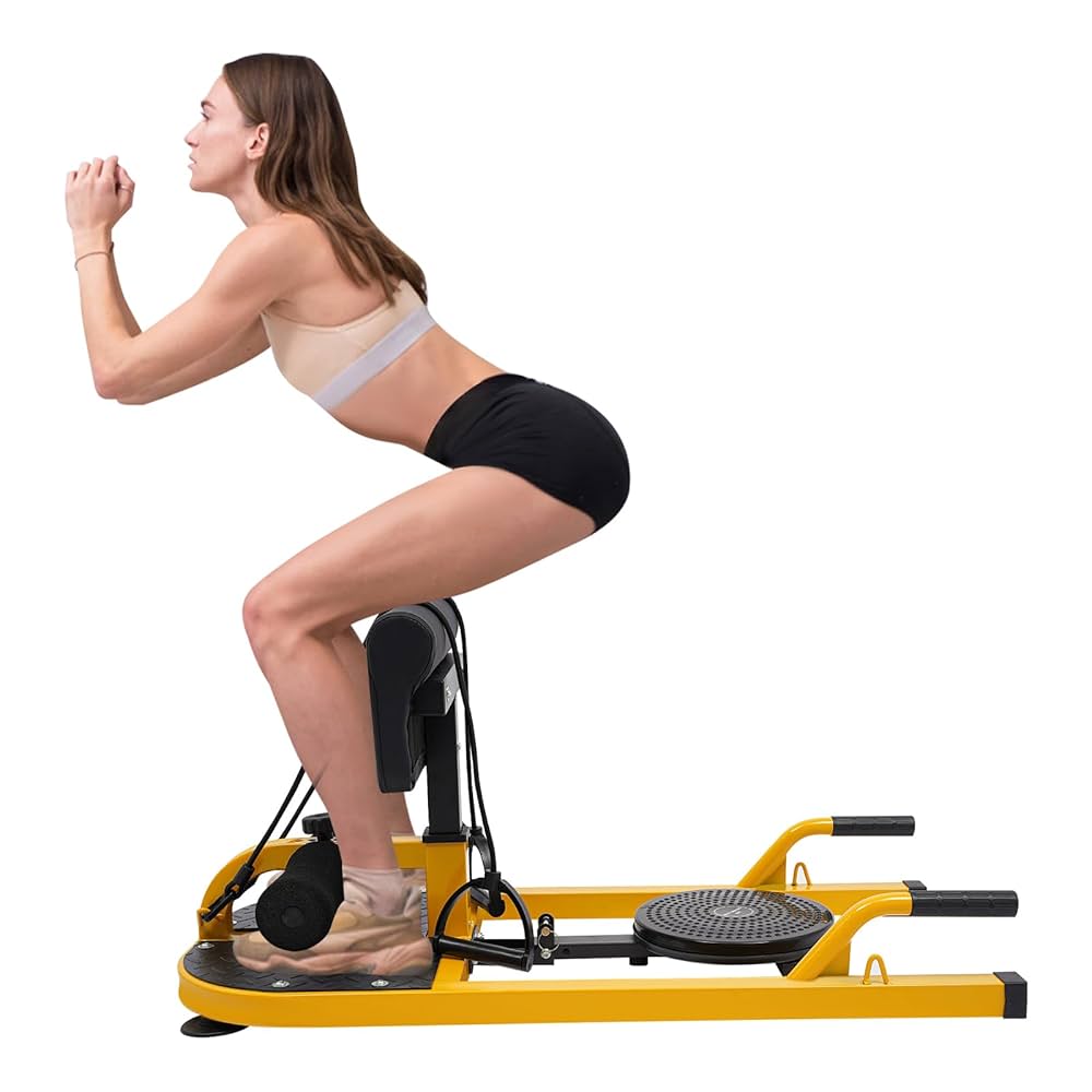 Specialized equipment for leg toning, muscle building, and lower body fitness enhancement.